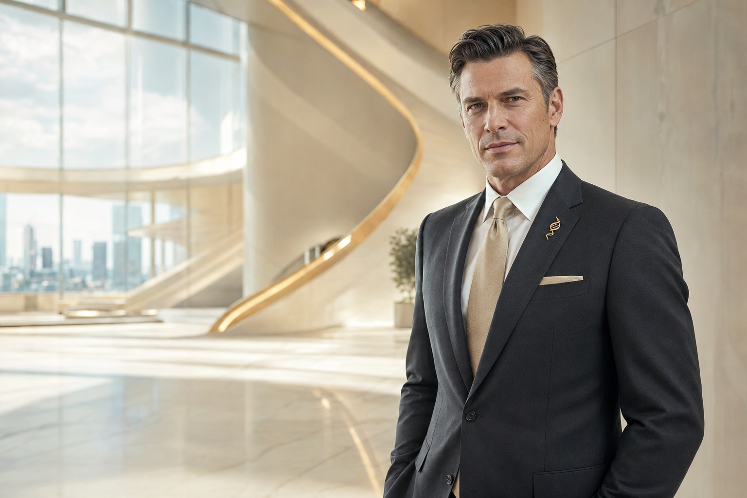 Adrian Kestrel, founder and CEO of Aevum Corporation
